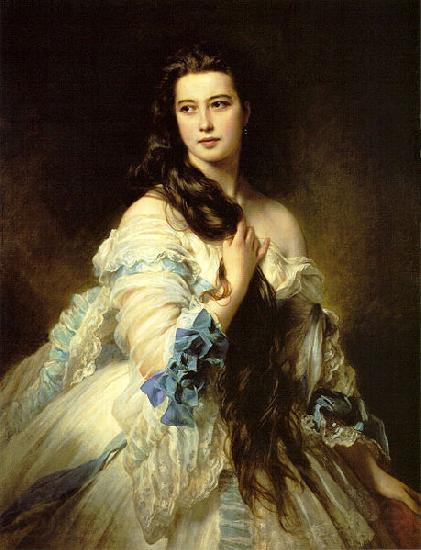 unknow artist Barbara Dmitrievna Mergassov Rimsky-Korsakova France oil painting art